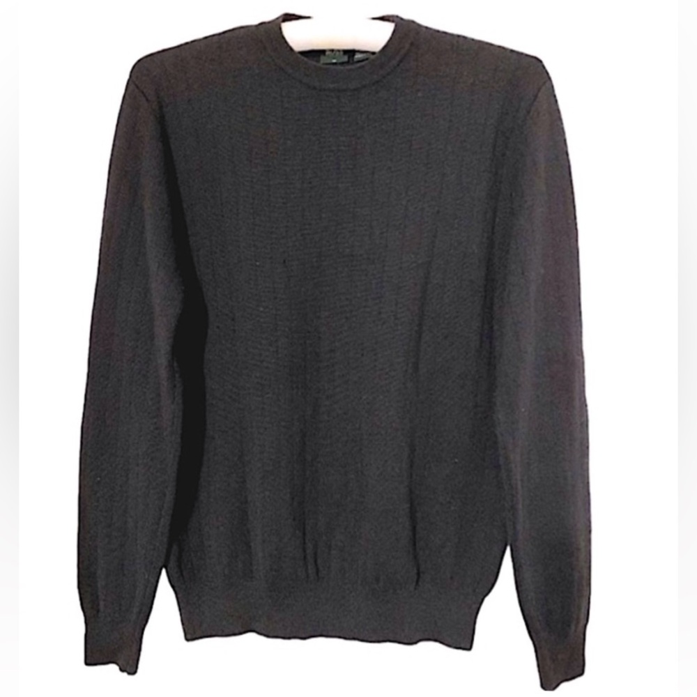 NWOT Boss By Hugo Boss Italian Made Black Sweater Size  S